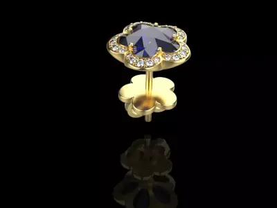 pasqualebruni Earrings 3D print model