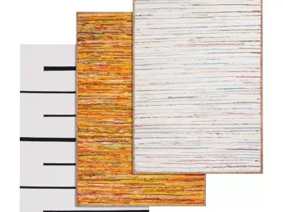 Rug Set 247 3D model