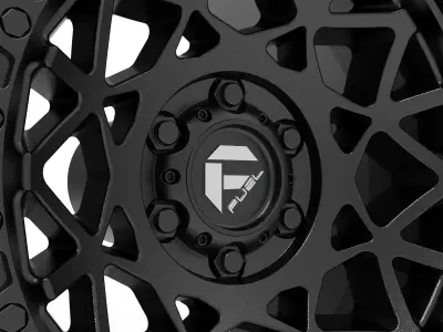 fuel off road UNIT wheel 3d print model 3D print model