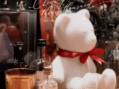 Christmas Bear 3D model
