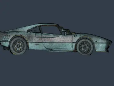 Ferrari Exterior 3D Scan Pack 3D model
