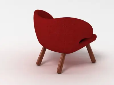 Finn Juhl Pelikan Chair 3D model