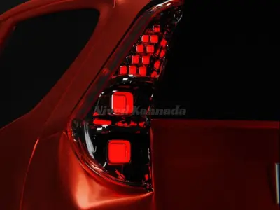 Ritz Sport Edition Car Hatchback Rigged and Ready for Animation Low-poly 3D model