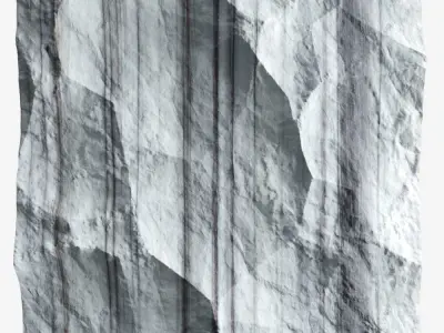 451-RockPanel sandstone wall art 3D model