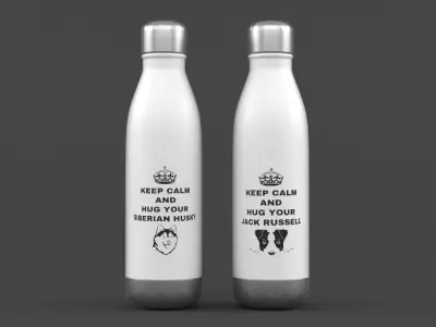 Water Bottle 3D model 33