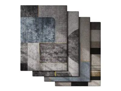 Rug Set 27 3D model