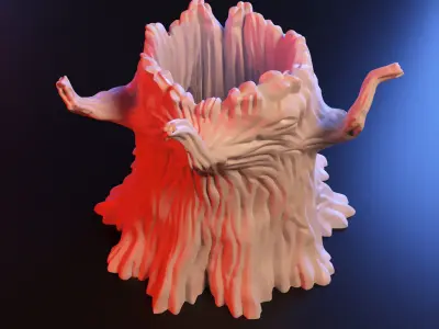 Vase  stump  3D print model