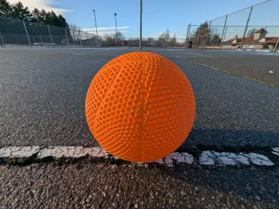 Airless Basketball  FiberFlex 30D 3D print model