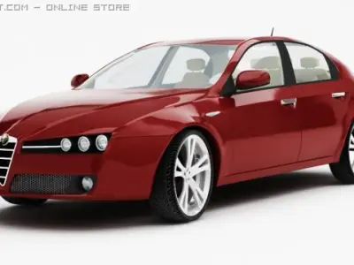 Alfa Romeo 159 3D model