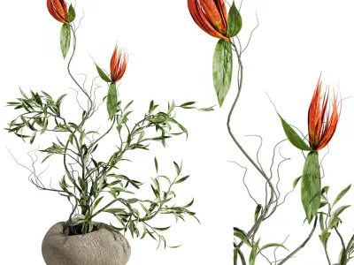 bouquet 3D model 17