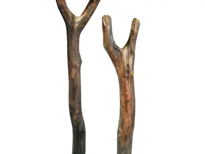 Wooden Decoration 3D model