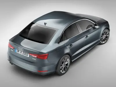 Audi A3 Sedan 2017 3D model