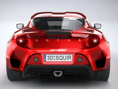 Lotus Evora GT410 2020 3D model
