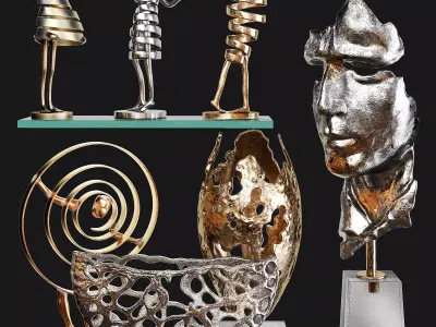 Decorative set 66 3D model