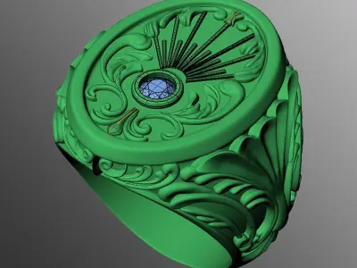 Ring shp14 3D print model