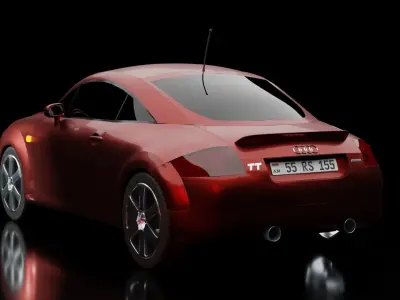 Audi TT 2001 3D model