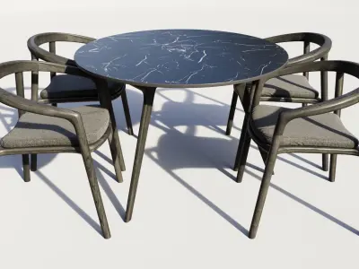 tablechairsneroset 3D model