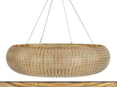 Kebo luxury italy chandelier Low-poly 3D model