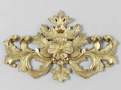 trimornament24 Low-poly 3D model