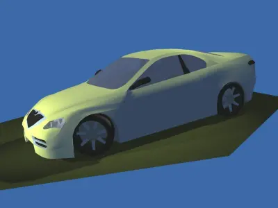 Coup Alfa Romeo Free 3D model
