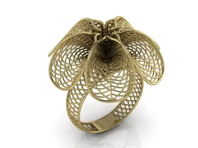 Ultra Vision Ring Jewelry 3D print model 25
