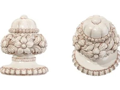 Classic carved 243 3D model