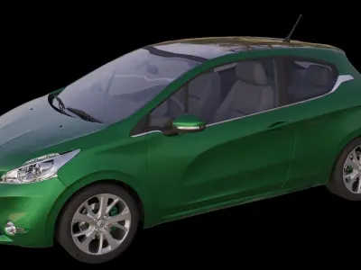 Car hyundai 3D model