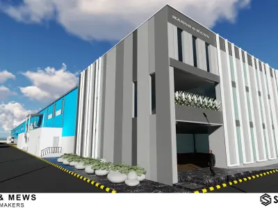 Office design 3D model