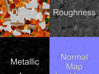 Saffron-Infused Seafood Bouillabaisse Bowl Model Low-poly 3D model