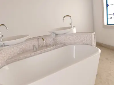 Bathroom 56 3D model