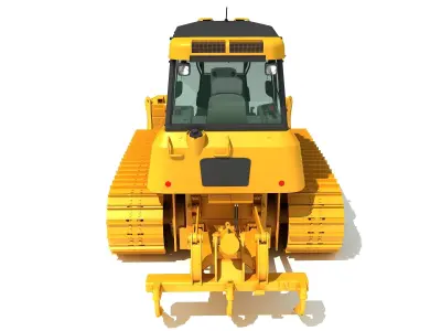 Bulldozer Construction Dozer 3D model