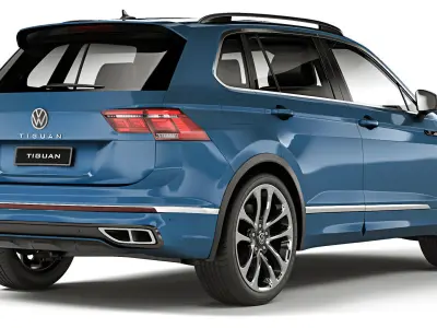 Volkswagen Tiguan Allspace 2022 3D model