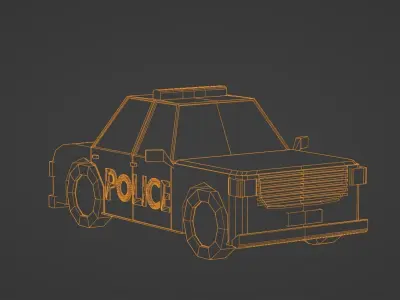 6 Vehicle Bundle  Low-poly 3D model