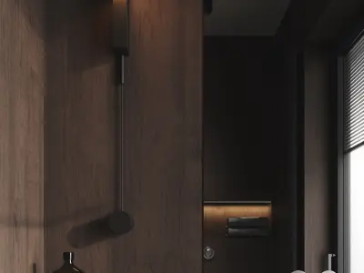 Bathroom Interior - 3d Model - Lighting 3D model