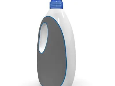 Bottle Detergent 01 3D model