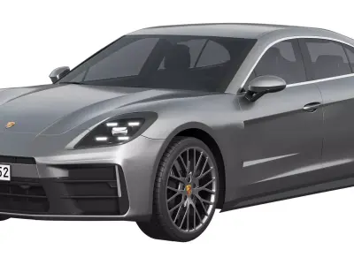 Porsche Panamera 2024 3D model