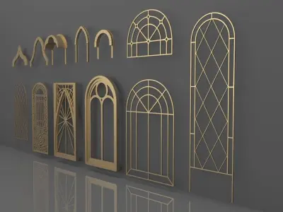 Arc Decor 3D model