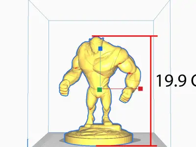 Wrestling Beast 3D print model Free 3D print model