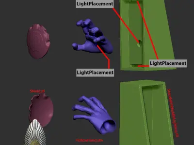 Red Hulk Book Nook 3D DIGITAL DOWNLOAD 3D print model