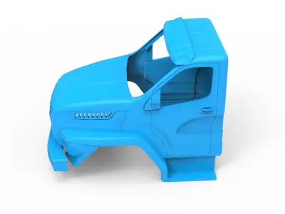 Ural Next Truck Cabin 3D print model