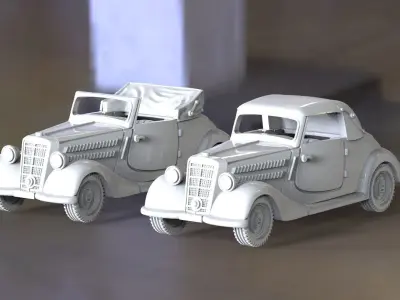 MERS BENZ 170 3D print model