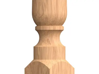 Stair baluster 04 3D print model