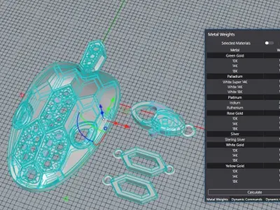 Bvlgari Serpenti pendant  3D print model