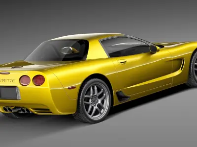 Chevrolet Corvette C5 Z06 3D model