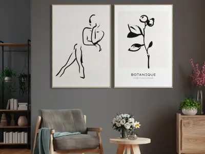 Photo Frame 251 Low-poly 3D model