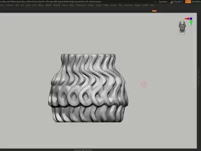 vase 3d print 491  3D print model