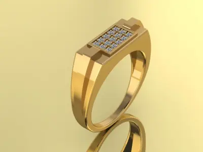 Gents ring 3D print model