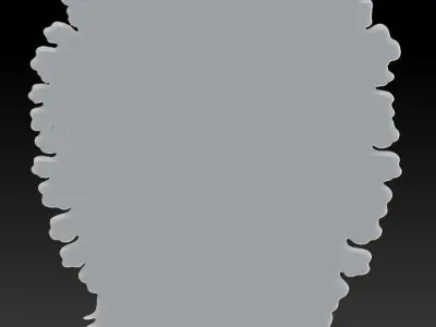 Greenman greek head 3D print model