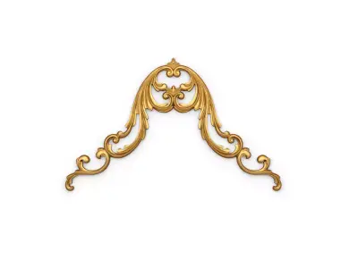 Classic decor ornament 326 3D model