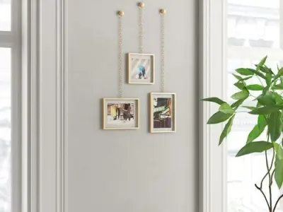 3 Piece Picture Frame Set 3D model